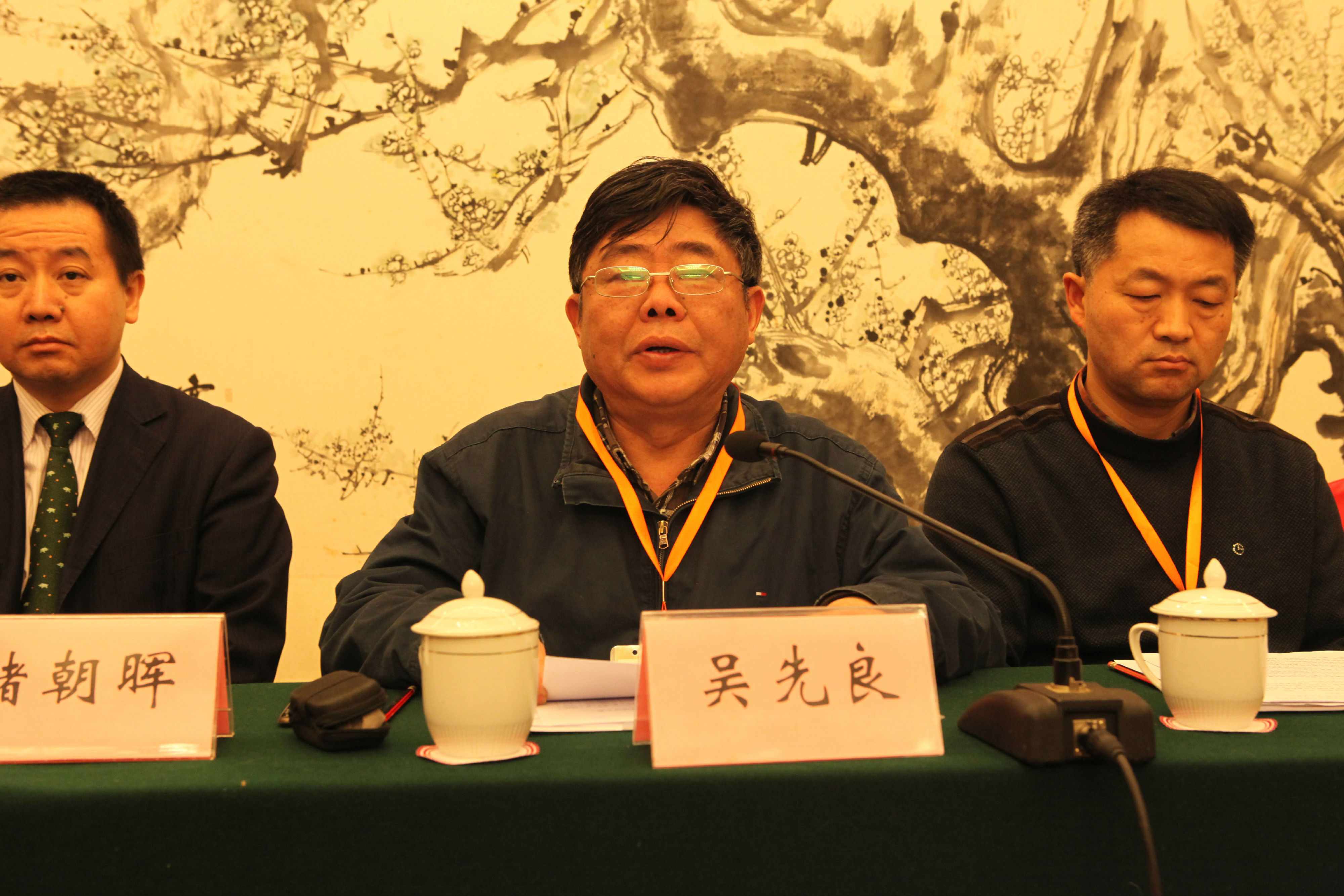 吴先良教授讲话